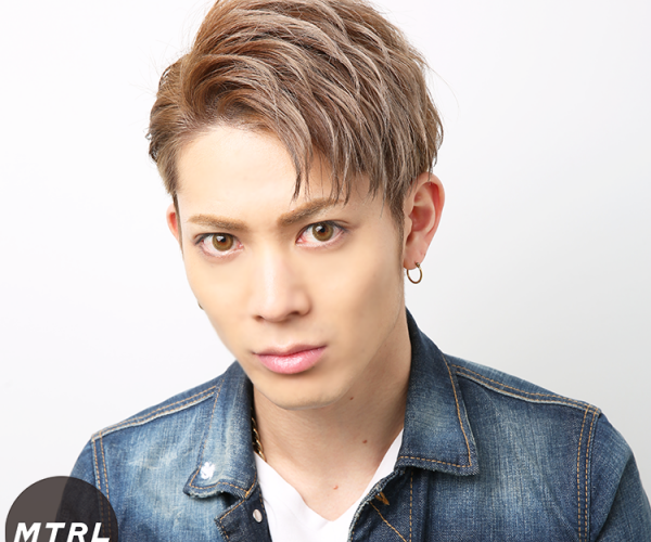 2017年メンズヘア【RISEL x.o.x.o】女子モテ!かきあげマッシュ/NOEL | MTRL(マテリアル)