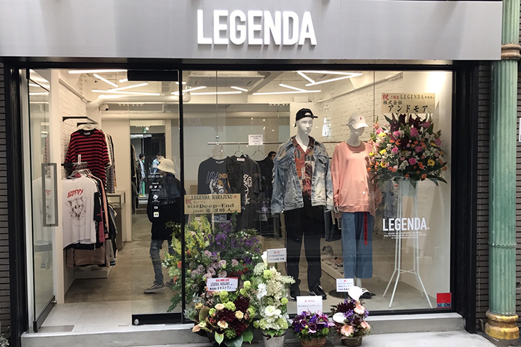 【新店OPEN】ファッションブランド「LEGENDA(レジェンダ)」が初の路面店を原宿に出店！