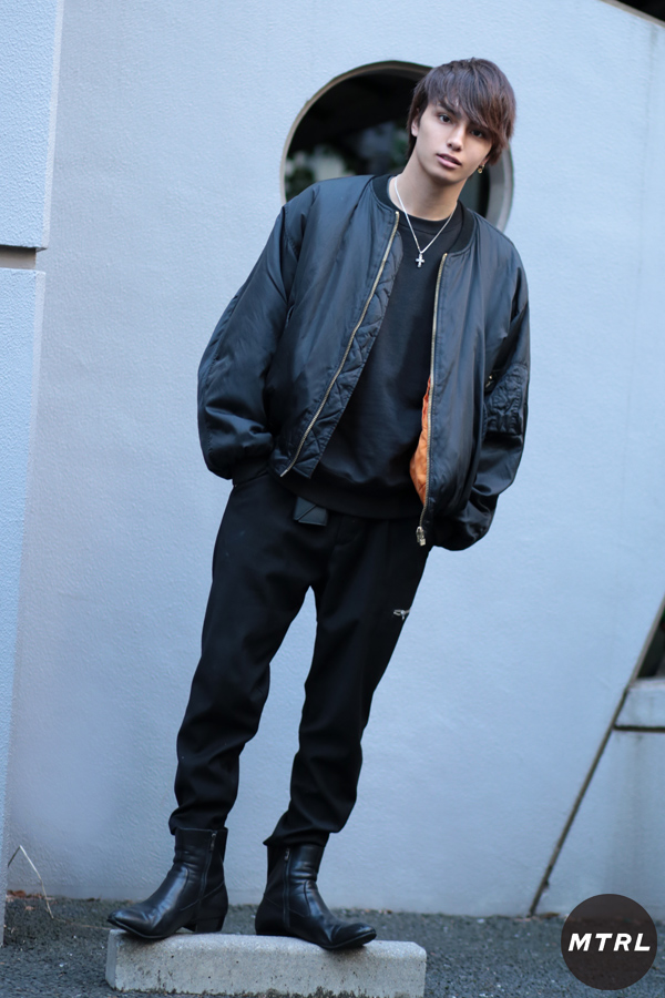 Snap 18年渋谷原宿リアルコーデ バンダリ亜砂也 Mtrl マテリアル