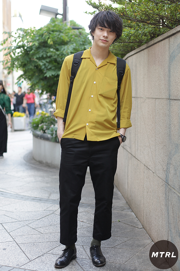 Snap 18年渋谷原宿リアルコーデ 山口 翔平 Mtrl マテリアル