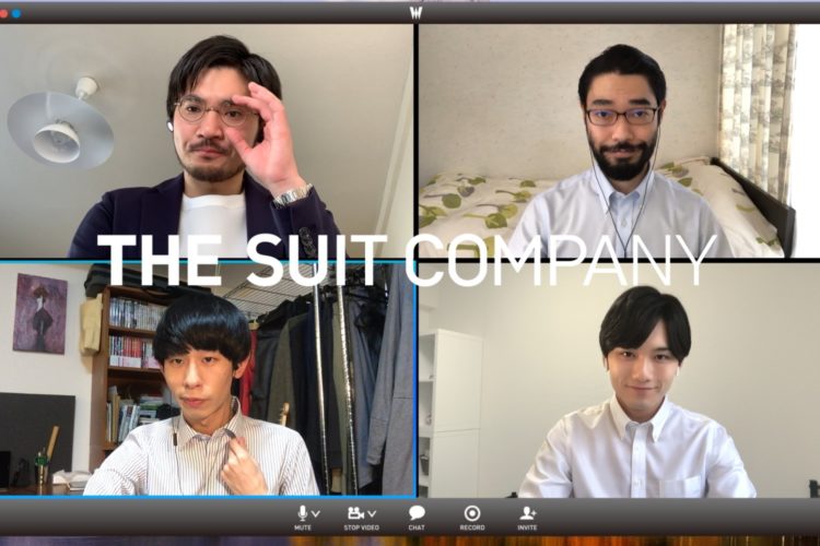 リモートワークこそ、シャツです。THE SUIT COMPANYがテレビCM「リモート会議」篇を公開