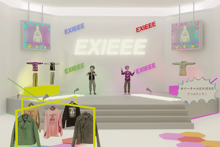 EXITプロデュース！「EXIEEE(イグジー)」のバーチャルショップが仮想伊勢丹新宿店オープン！