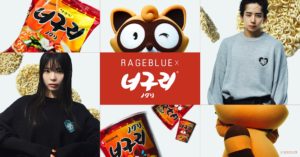 「RAGEBLUE」が、韓国の国民食インスタントラーメン 「ノグリラーメン」と初コラボ！ メインビジュアルにYUMEKIさん・川口ゆりなさんが登場