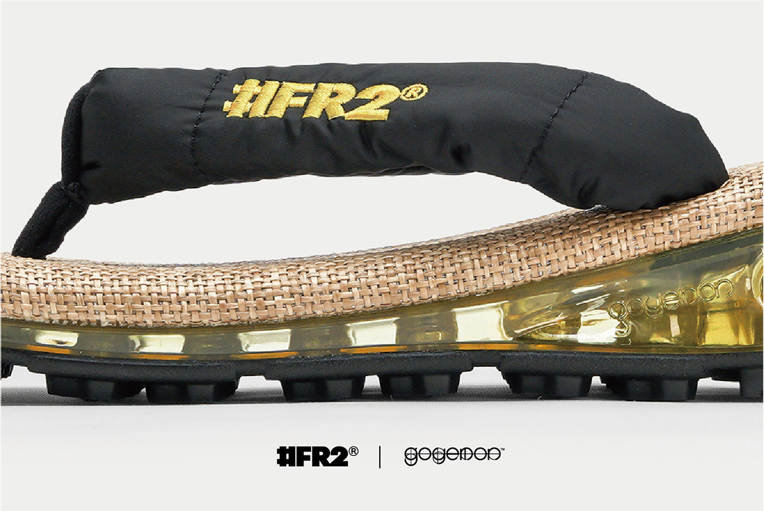 FR2 × goyemon、“unda-雲駄”の最新コラボモデルが登場。4月26日(土)に2