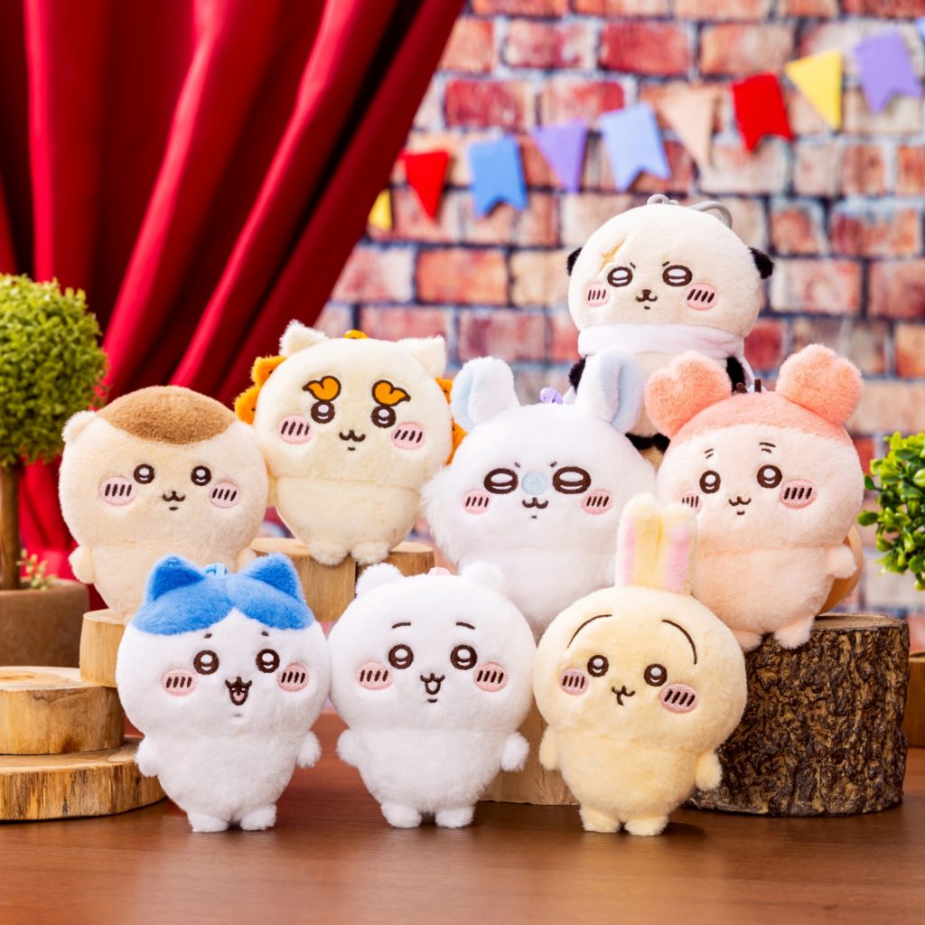  ●ちいかわパーク ぷわころマスコット（全8種）　各¥1,650（税込）